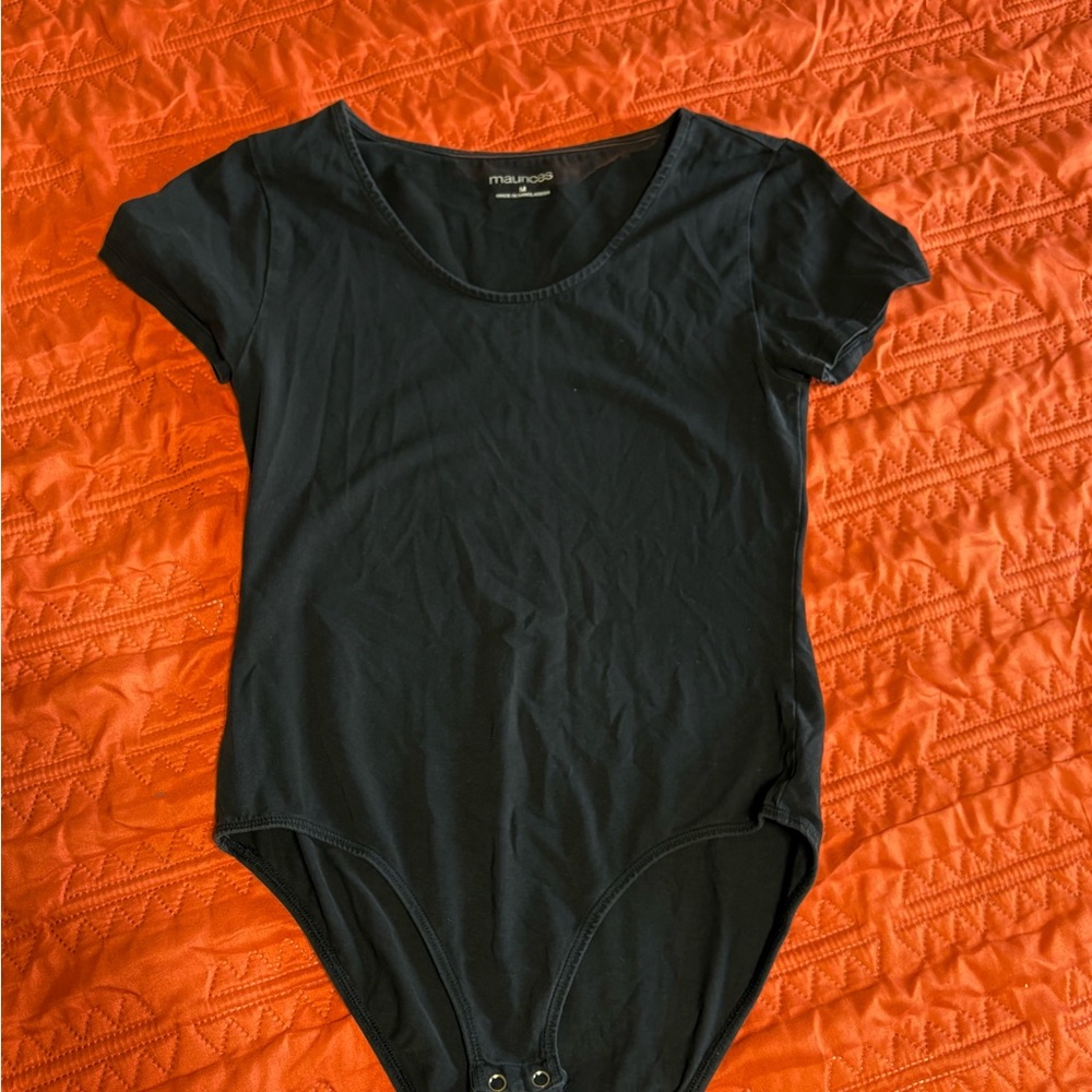 Maurices Black Bodysuit